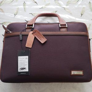 100% Authentic Sahara Collection Large Leather/Microfiber Tote bag.